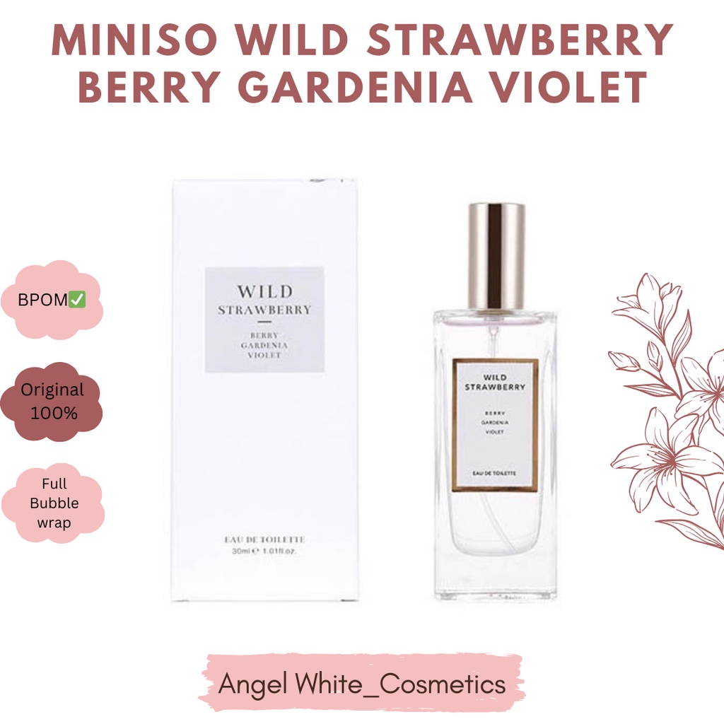 Jual parfum miniso wild strawberry Harga Terbaik Termurah