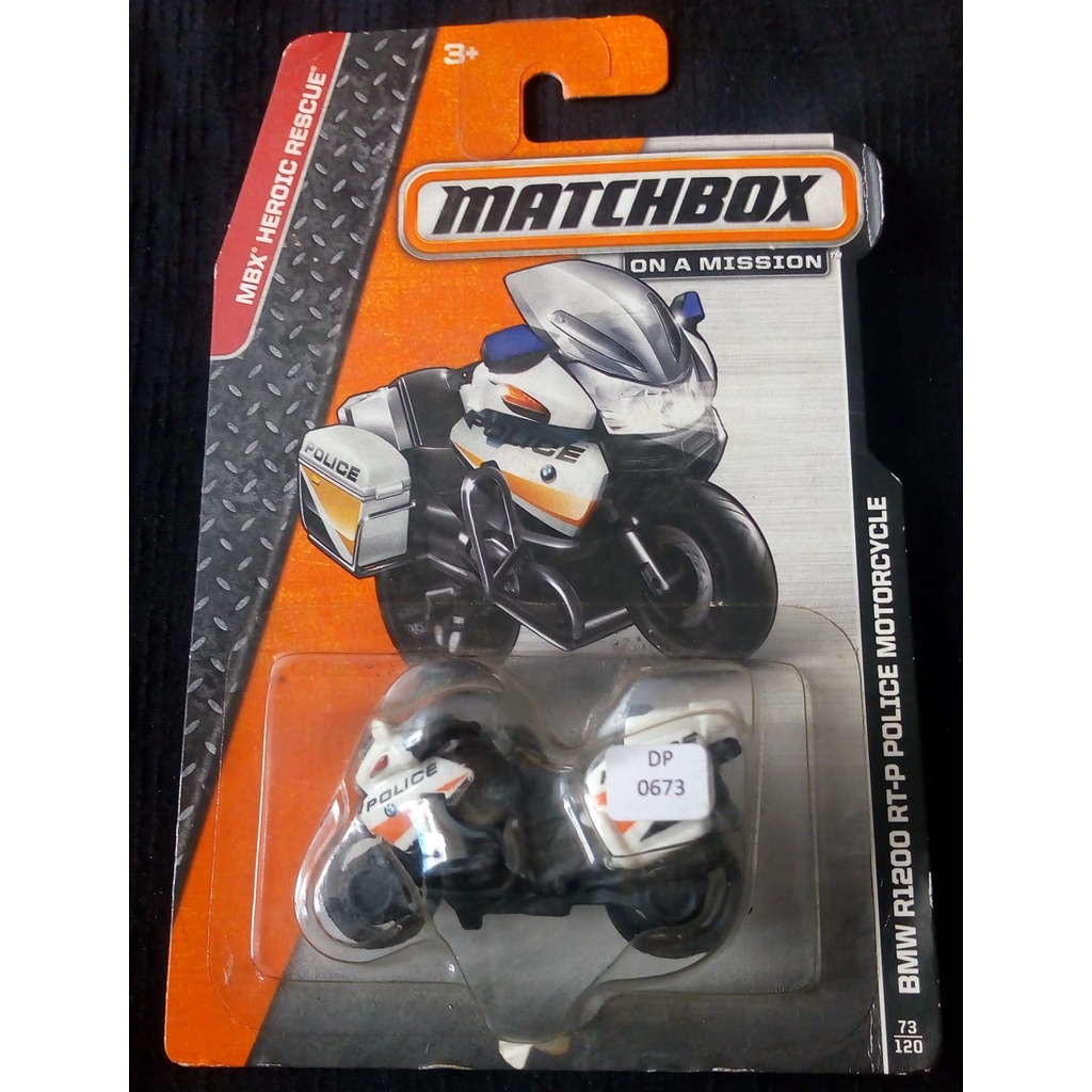 Jual Matchbox - BMW R1200 RT-P Police Motorcycle MBX Heroic Rescue ...