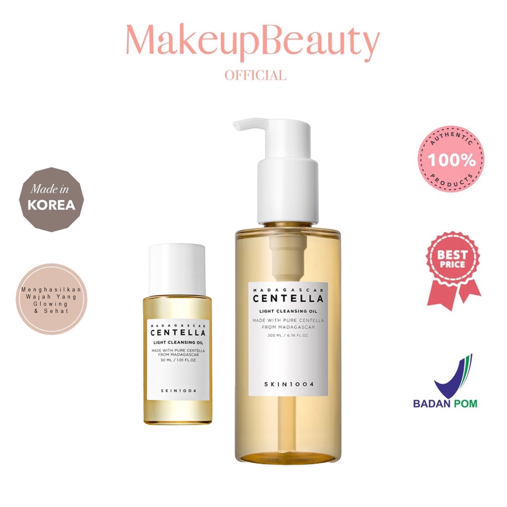 Jual SKIN1004 Madagascar Centella Light Cleansing Oil 30 / 200 ml Shopee Indonesia