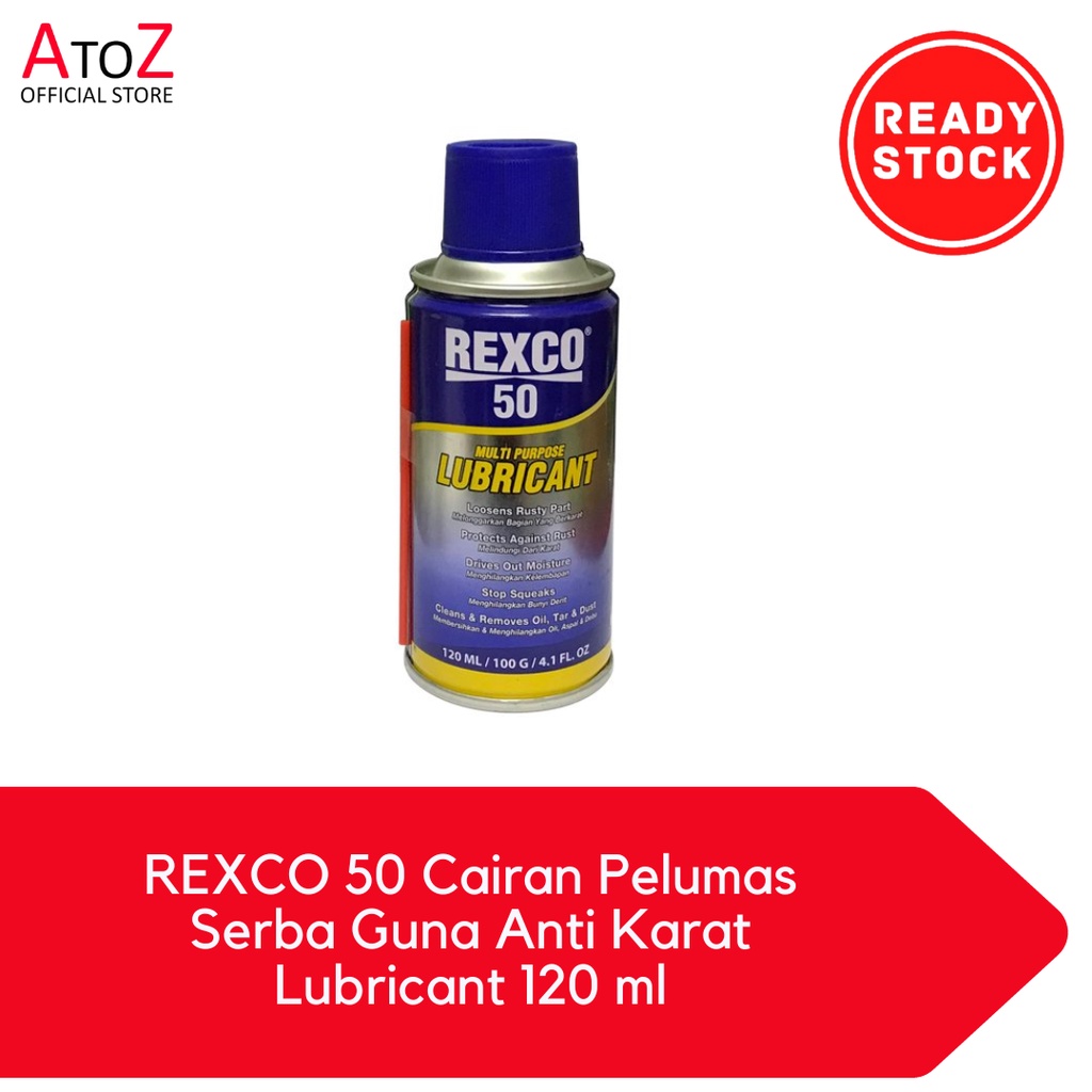 Jual Rexco 50 Serba Guna Anti Karat 120 Ml (Lubricant) | Shopee Indonesia