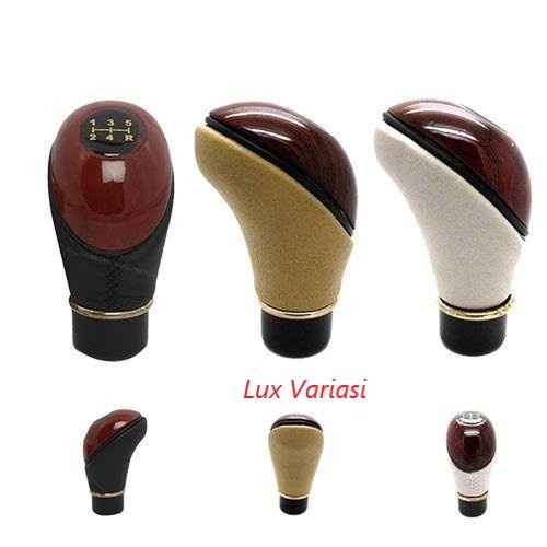 Jual Shift Knob Universal Knop Gear Knob Kayu Type R Tuas Gigi