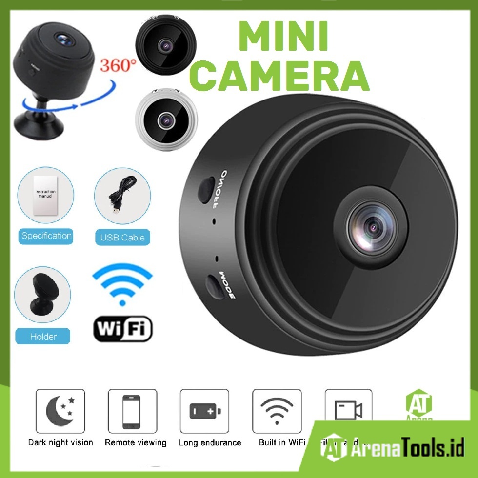 Jual Mini WiFi IP Camera CCTV 1080P - A9 Kamera CCTV Wifi Kamera ...