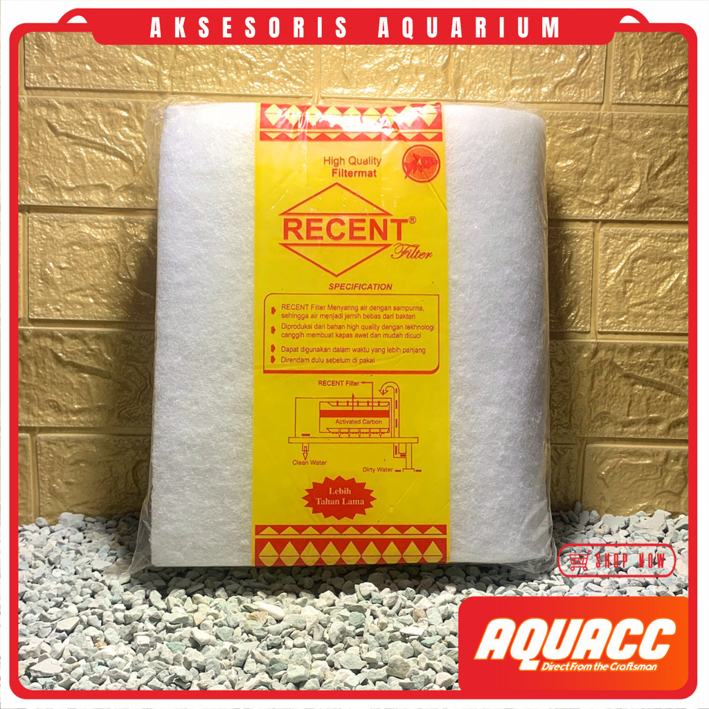 Jual Kapas Filter Aquarium Ukuran Besar - Akuarium Ikan Super Tebal ...