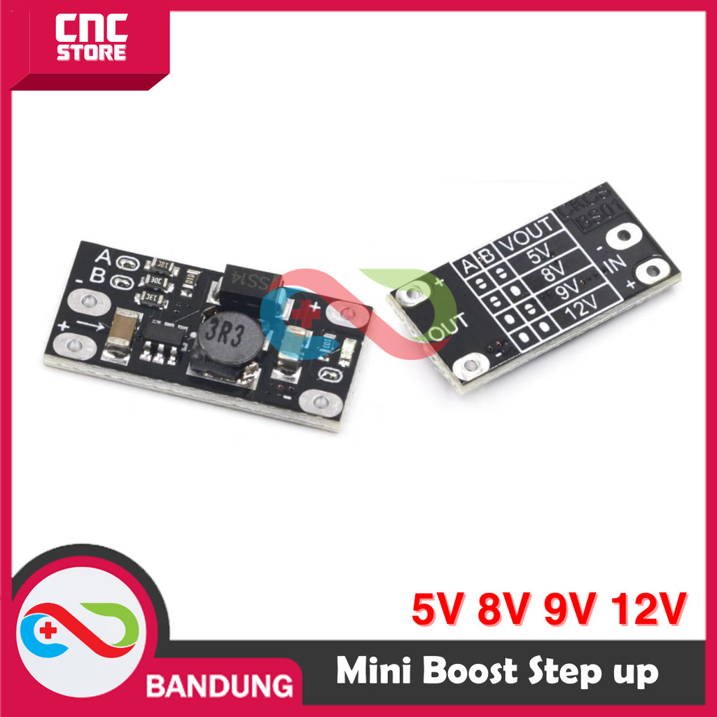 Jual MINI BOOST STEP UP 1.5A 5V 8V 9V 12V-A | Shopee Indonesia
