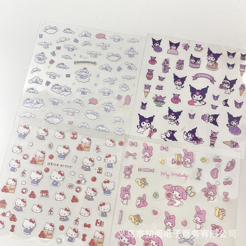 Jual Sanrio Sticky Hello Kitty Melody Kuromi Pompompom Lucu Untuk ...