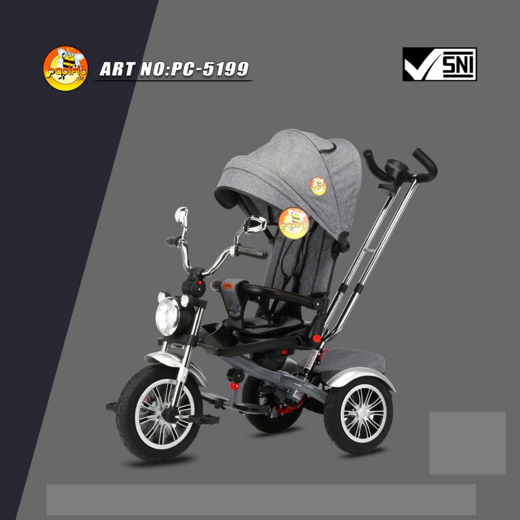 Jual Sepeda Anak Roda 3 Tiga PACIFIC JR 5199 Hadap Depan Belakang Model