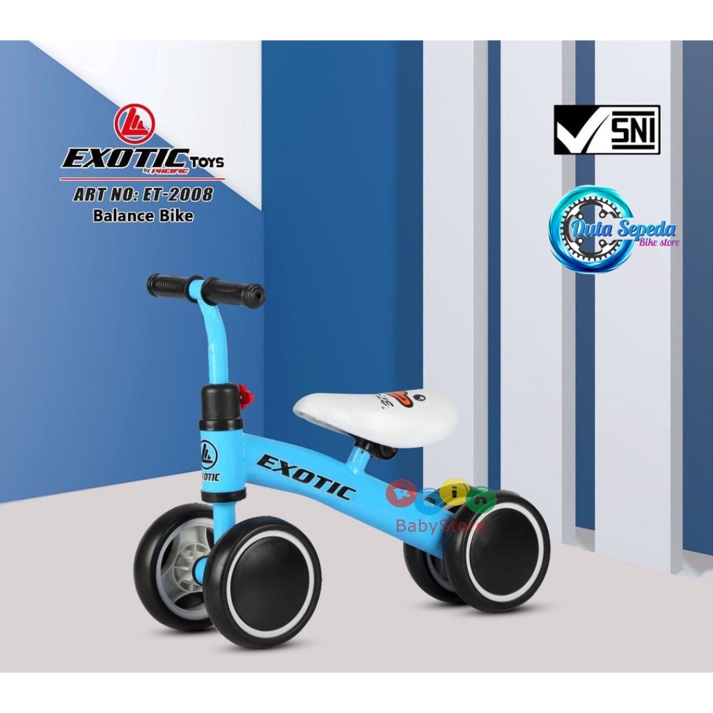 Jual Balance bike Push Bike Sepeda Tanpa Pedal Sepeda keseimbangan ...