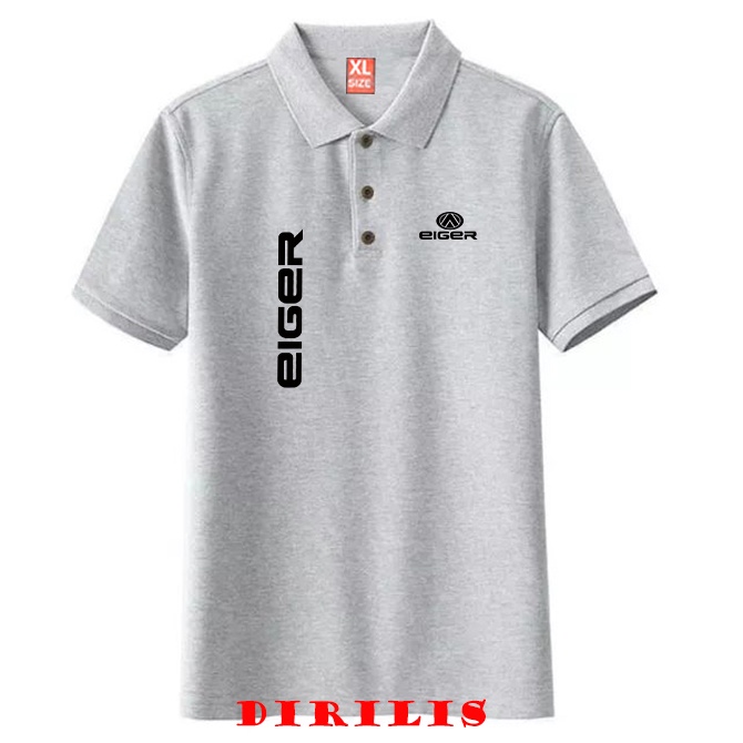 Jual Promo Cod Kaos Polo Kerah Pria And Wanita Eige Gear Logo Kiri