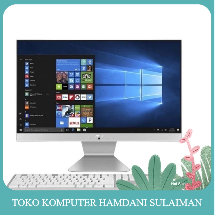 Jual Pc Asus Aio V Gak Wa W J Gb Ssd W Shopee Indonesia