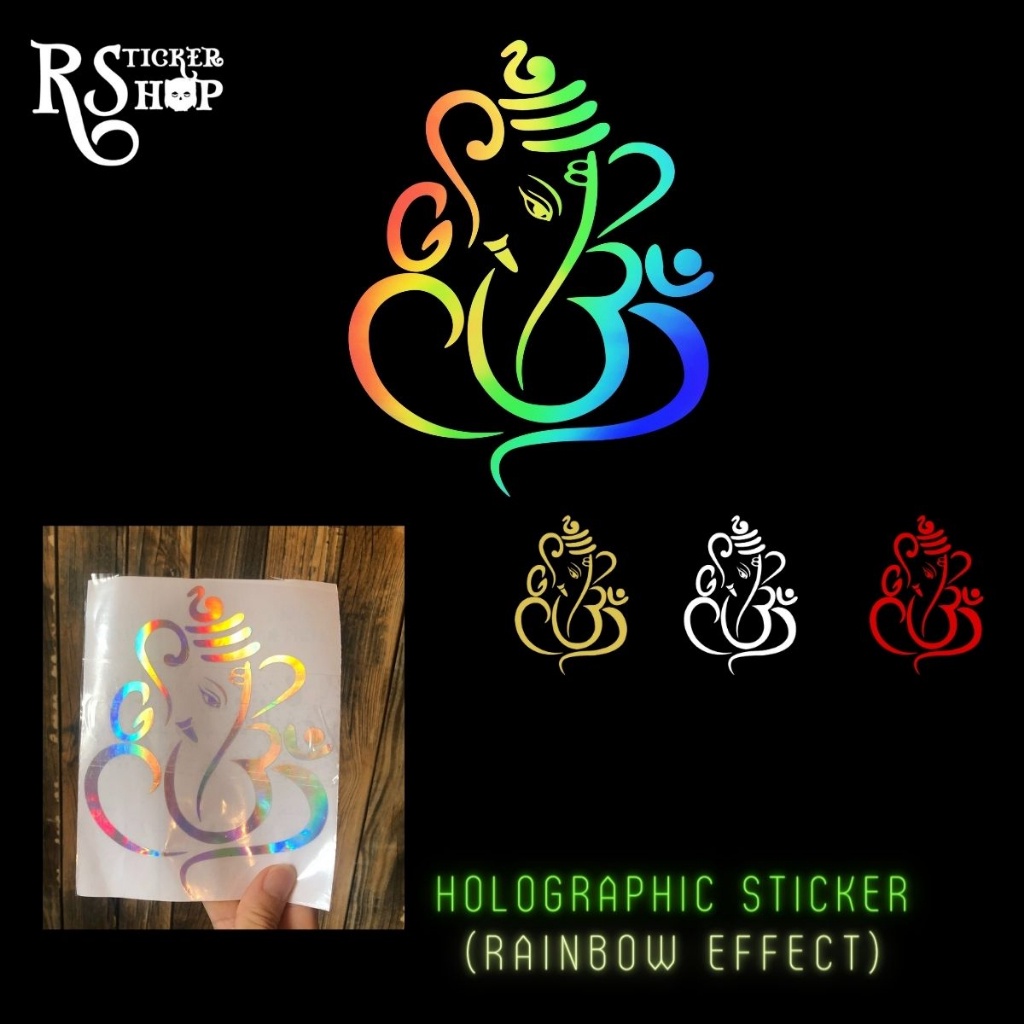 Jual Ganesha Cutting Car Sticker/ RS 5004 | Shopee Indonesia