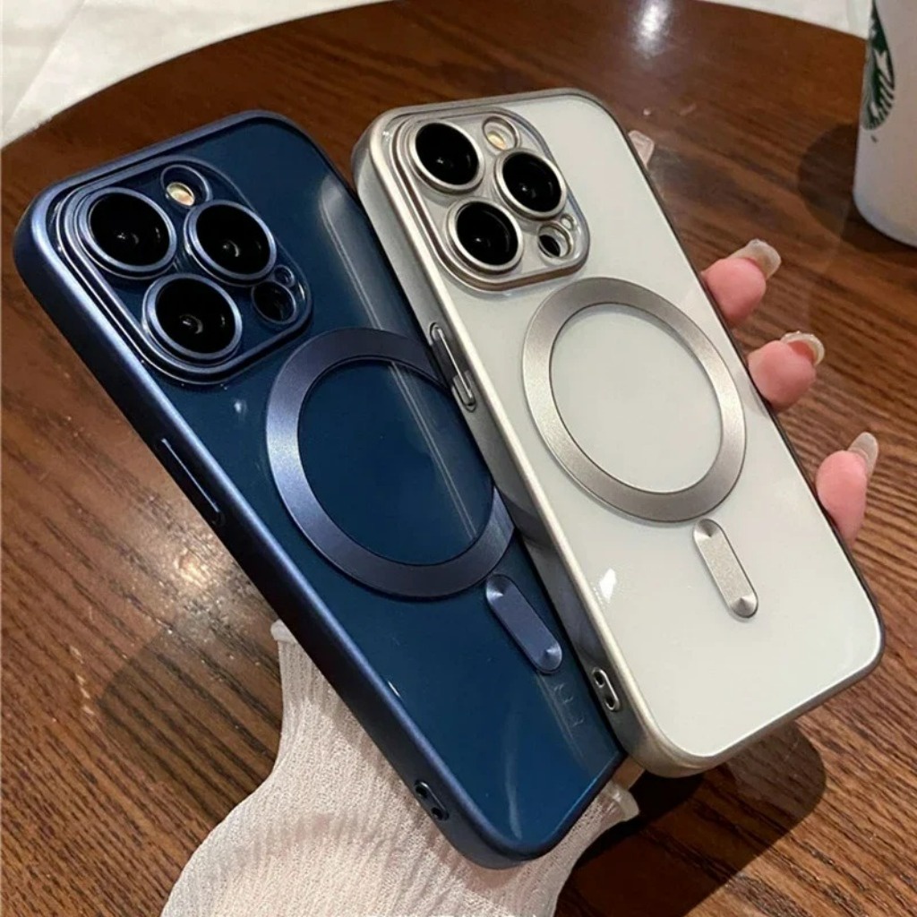 Jual Titanium Case For iPhone 15 14 13 Pro Max 15 Plus magsafe with