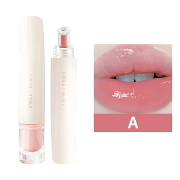 SWEET MINT Mirror Water Lip Gloss Protective Essence Moisturizing Lip Balm Lip Tint Watery Lip
