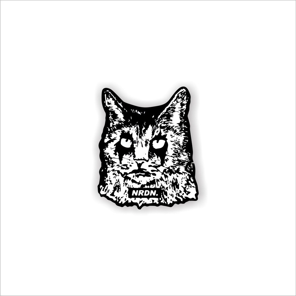 Jual STIKER NRDN STICKER NRDN STIKER BRAND DISTRO LOKAL BRAND INDONESIA