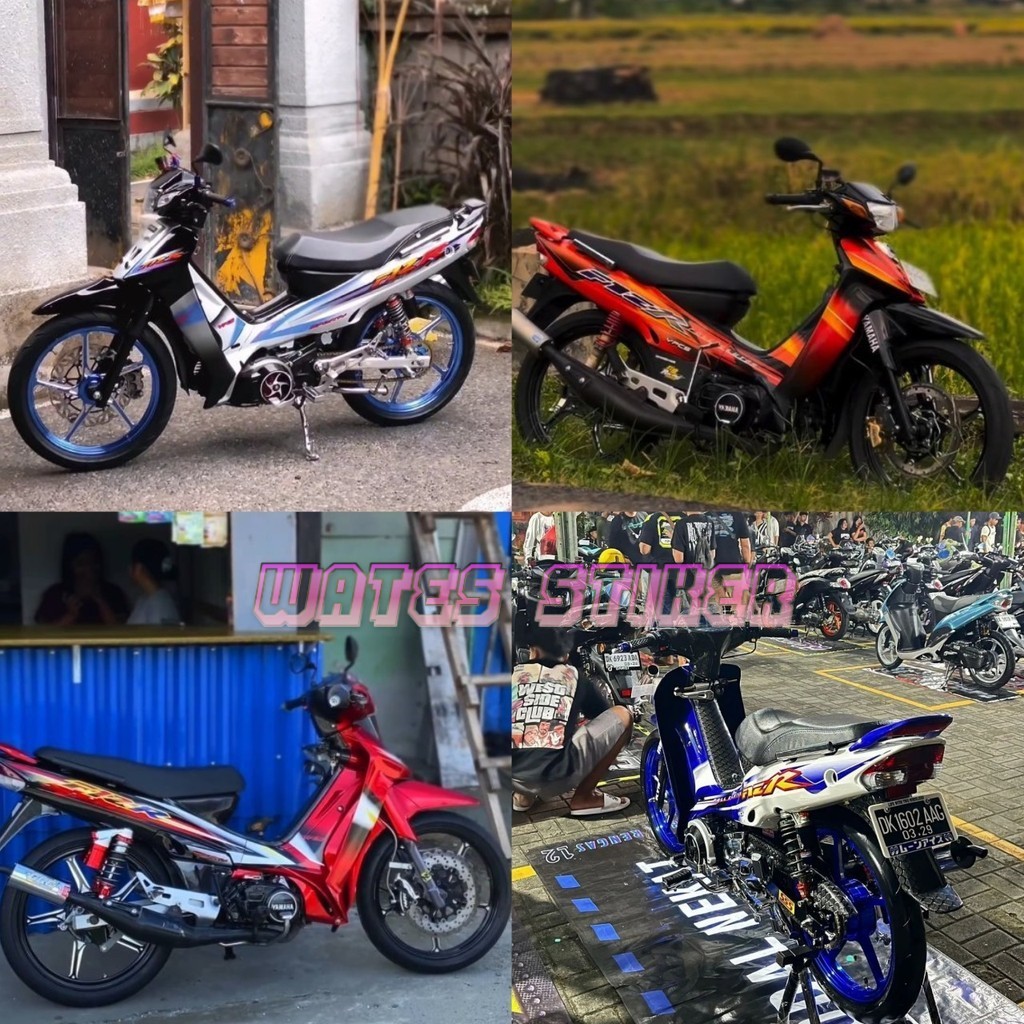 Jual Striping Decal Polet Sticker yamaha fizr fiz r f1 zr 2003 list ...