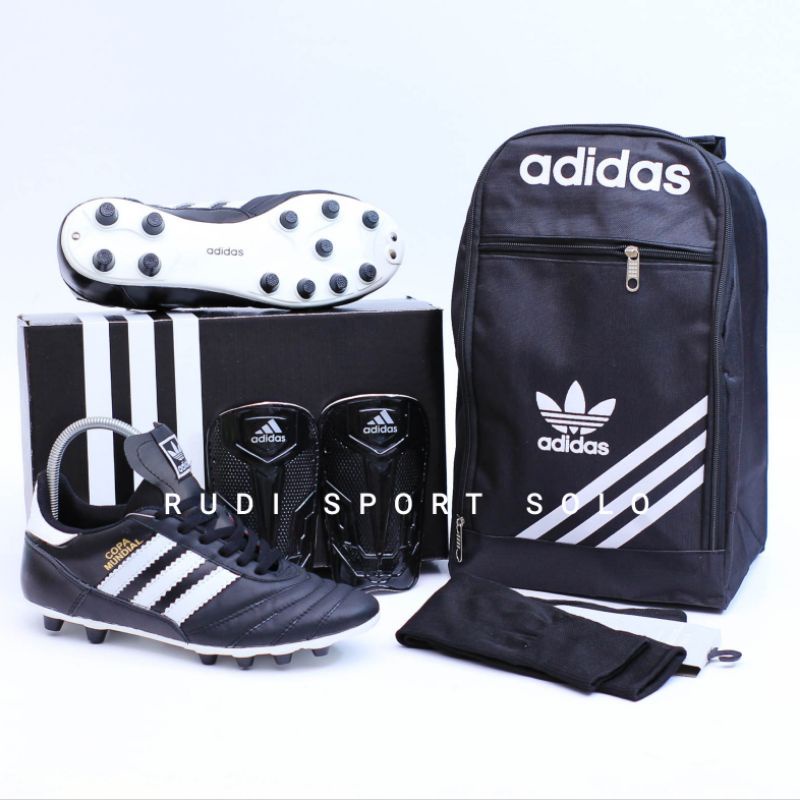 Jual Paket Hemat Sepatu Bola Adidas Bahan Kulit Copa Mundial Classic