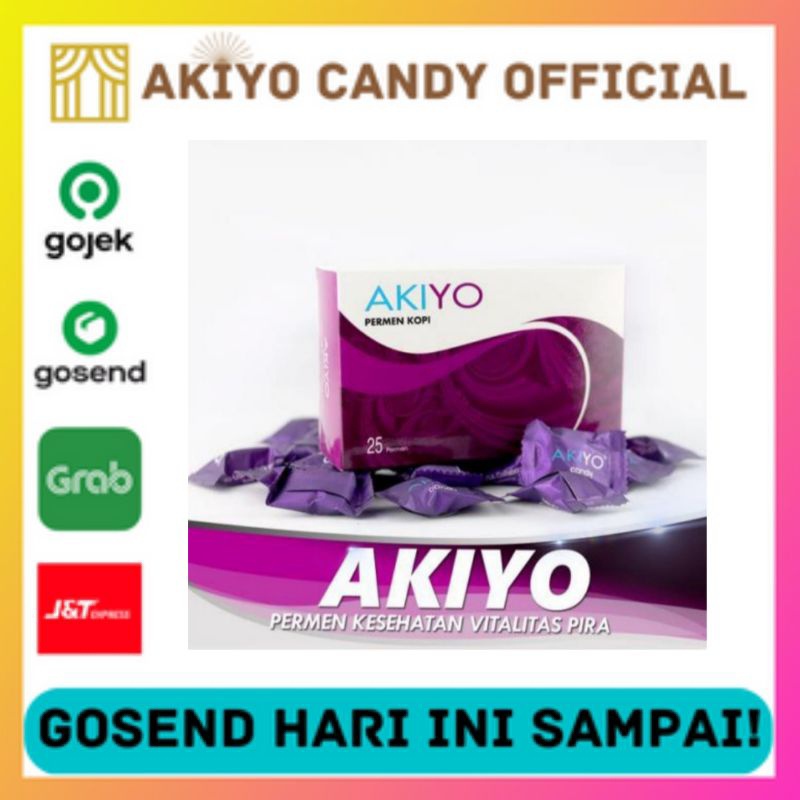 Jual Akiyo Candy Original Asli 1 Box 25 Pcs | Shopee Indonesia