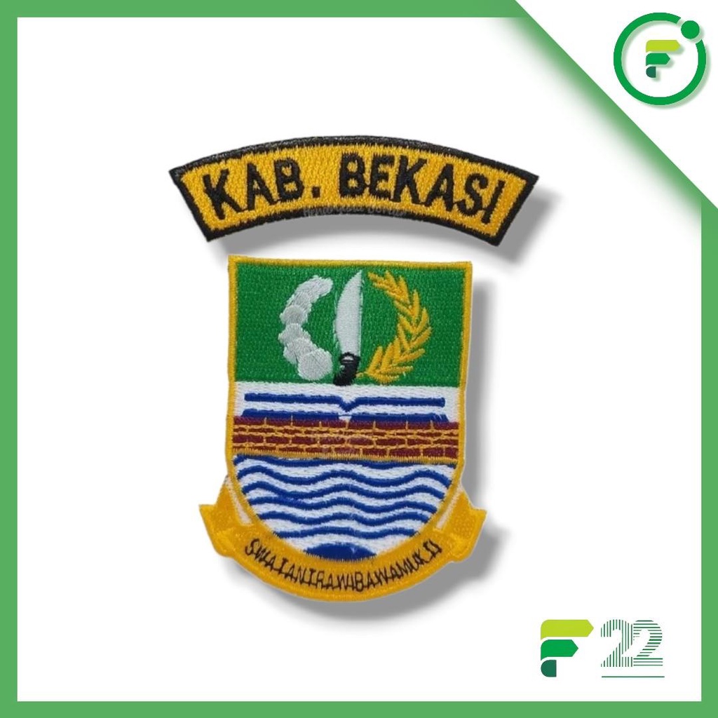 Jual Logo Kabupaten Bekasi Bordir Shopee Indonesia