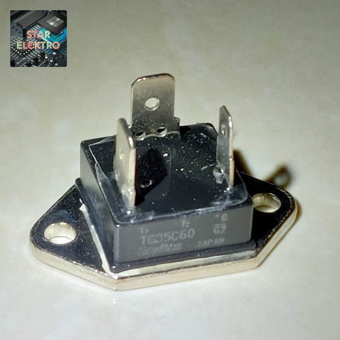 Jual TG35C60 TG 35C60 T635C60 SanRex Triacs 35A 600V Triac SCR TG35C ...