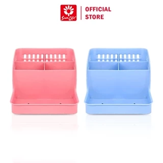 Sunlife Krista Tempat Peralatan 14,5 Cm 4 Slot Cutlery Holder Serbaguna SNL-800