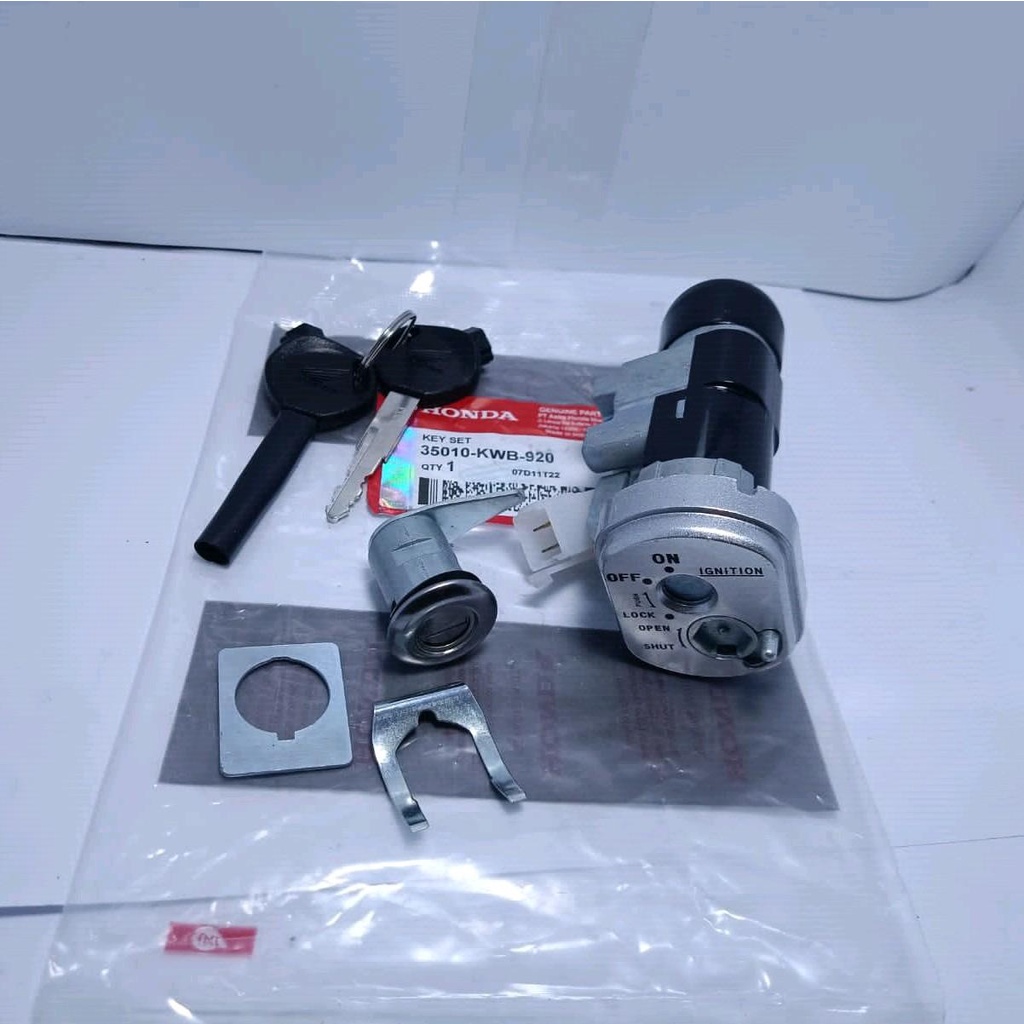 Jual Kunci Kontak Konci Kontak Set Honda Blade Revo Kode Kwb Shopee