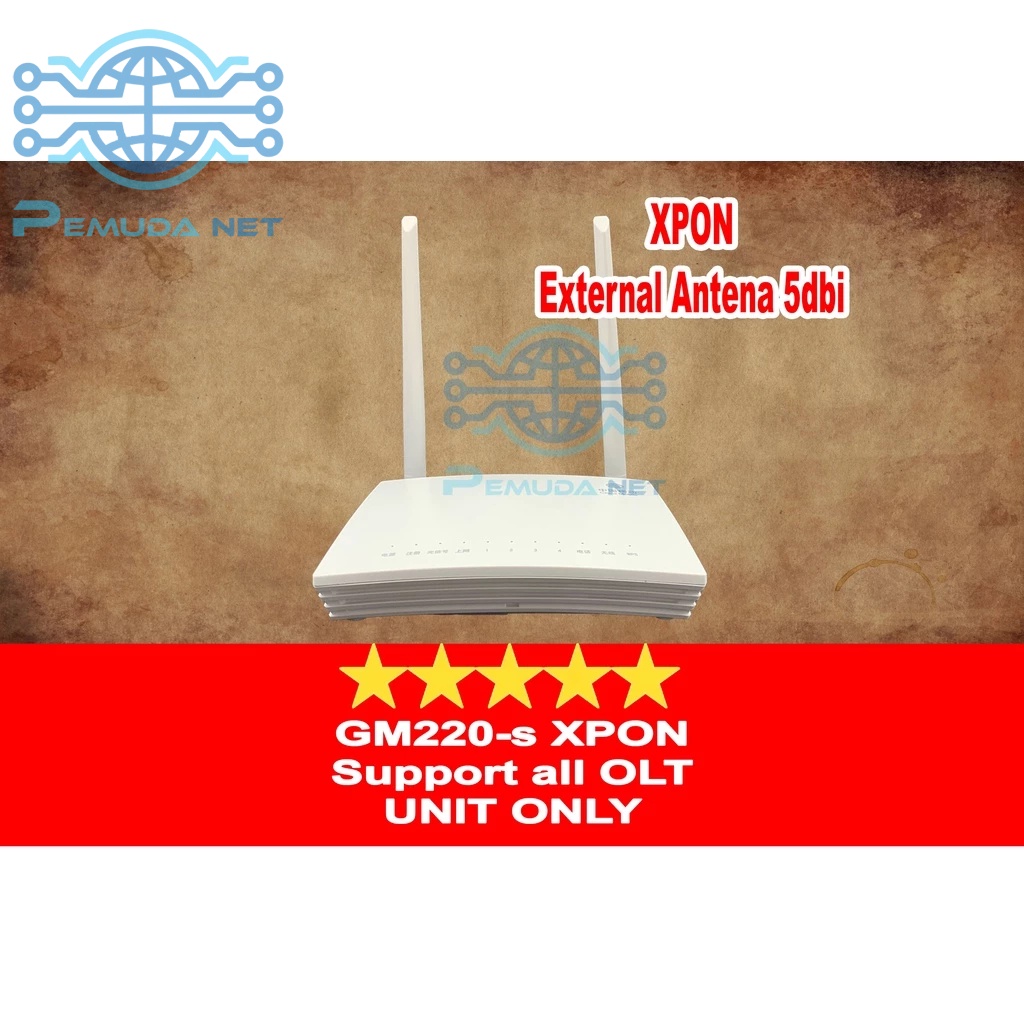 Jual Fk D Gm S Xpon Gpon Epon Onu Ont External Antena Dbi Unit Only Bkn F Hg