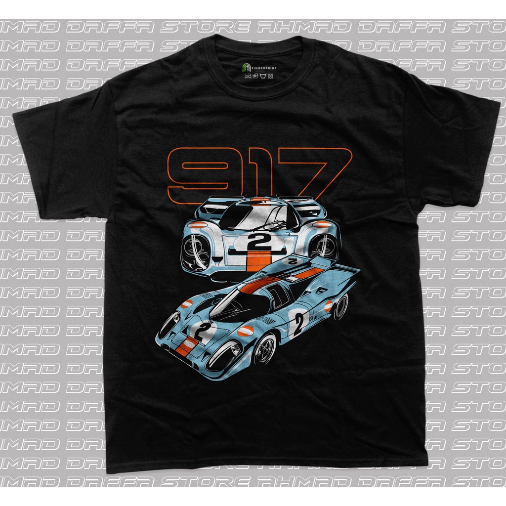 OTOMOTIF Porsche 917 T-Shirt Baju Kaos Baju Kaos Mobil Cotton  Combed 24s