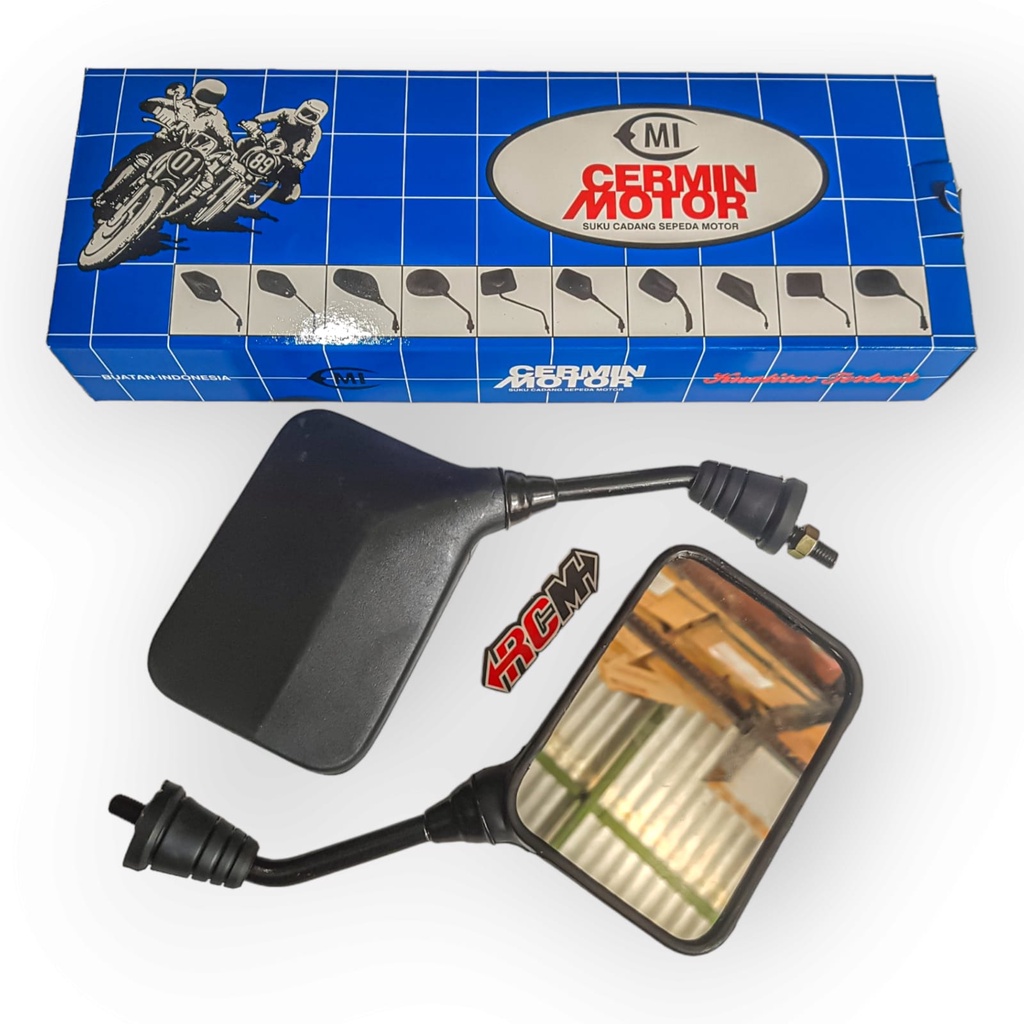 Jual MIRROR MIROR SPION KACA SEPION BLACK HITAM SUZUKI RC100 RC80 RC 80 ...