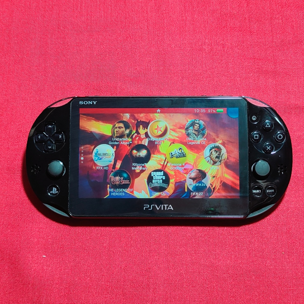 Jual PS VITA SLIM 128 GB CFW Henkaku Enso Full game Bebas Request 21