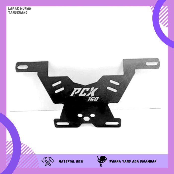 Jual Bracket Plat Nomor Pcx Braket Plat Nopol Pcx Braket Plat