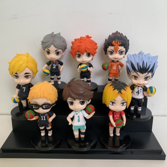 Jual Action Figure Set Loose Haikyuu Haikyu Bokuto Oikawa Atsumu Hinata ...