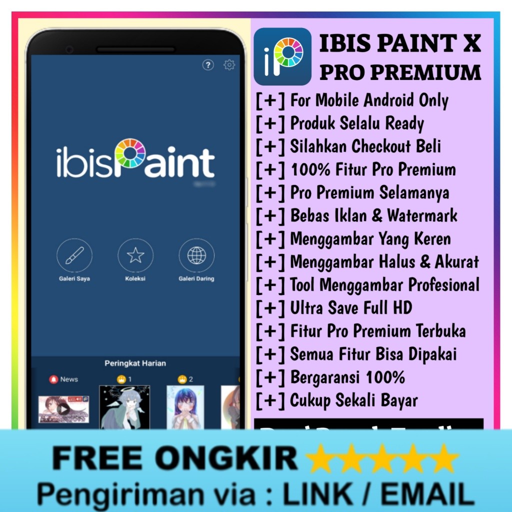 Jual Ibis Paint X Terlengkap & Harga Terbaru Agustus 2026 | Shopee ...