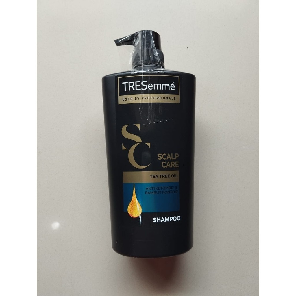Jual Tresemme Scalp Care Shampoo Anti Ketombe dan Rontok Hitam 850 ml