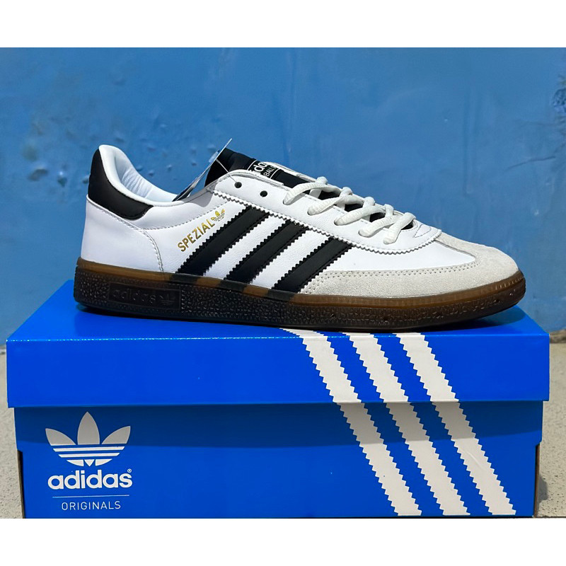 Jual Adidas Handball Spezial White Black Gum | Shopee Indonesia