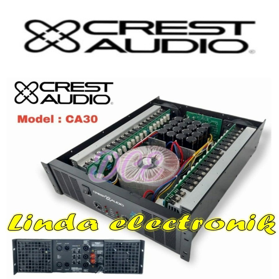 Jual power amplifier crest audio ca30 crest audio ca 30 | Shopee Indonesia