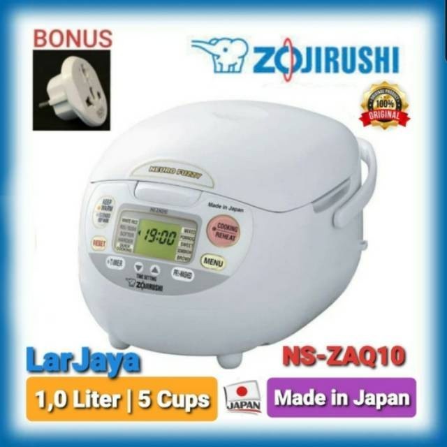 Jual Rice Cooker Zojirushi NSZAQ10.WZ ( Made in Japan) Shopee Indonesia