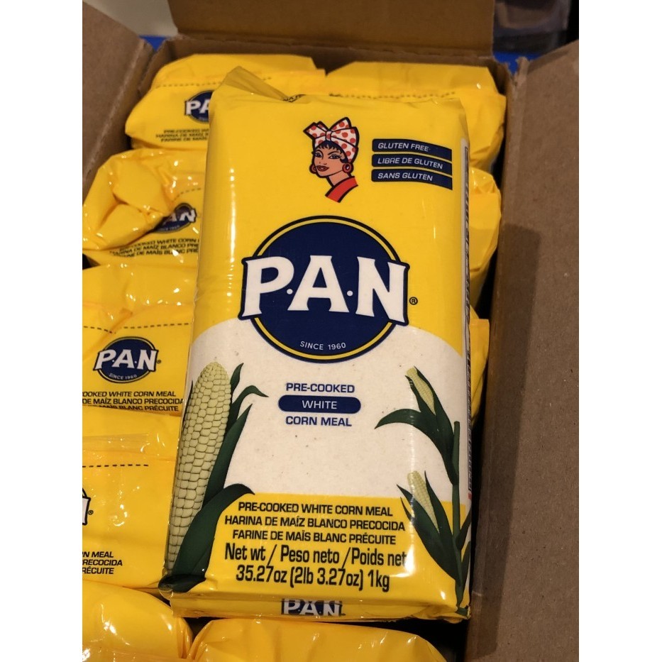 Jual Harina PAN Corn Flour White 1kg Masa de Arepa, Empanadas Venezuela