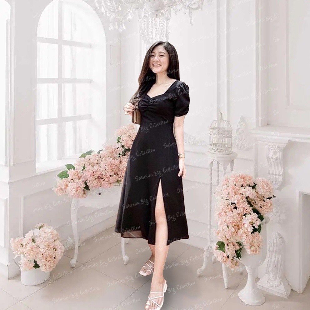 knee length dresses for ladies Sabrina Midi Dress – MESTIZA NEW YORK