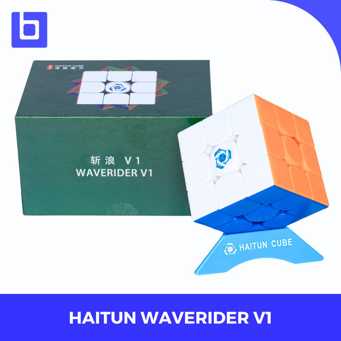 Jual Cube 3x3 Haitun Waverider M Stickerless Original | Shopee Indonesia