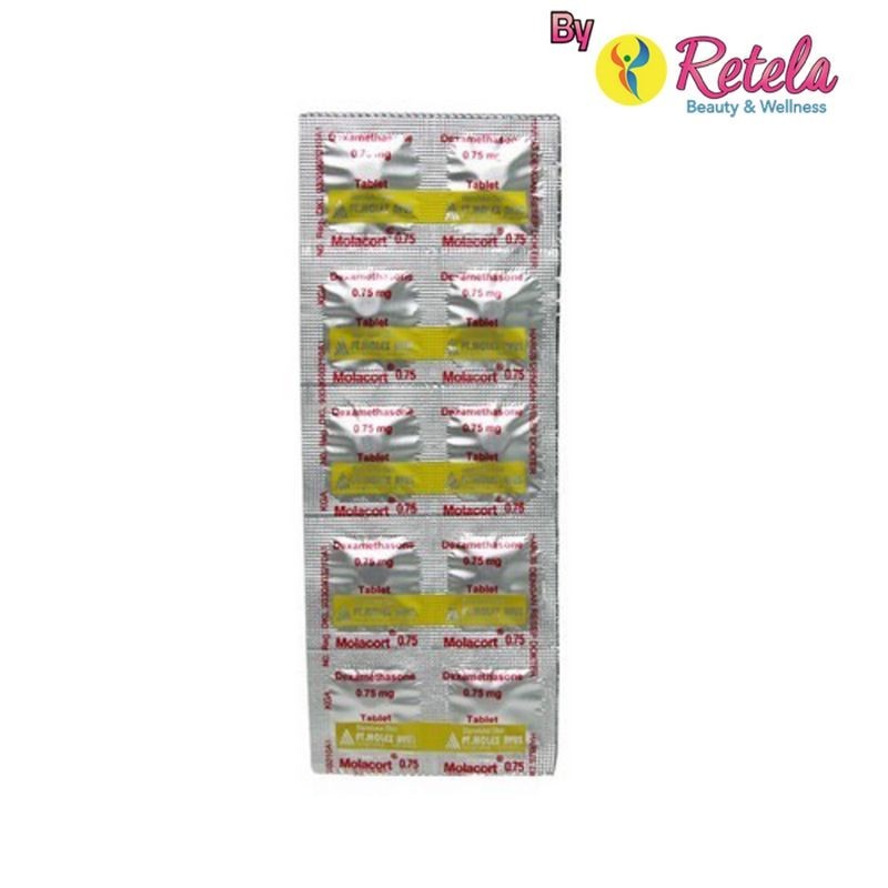 Jual MOLACORT 0.5MG 1 STRIP 10 TABLET | Shopee Indonesia