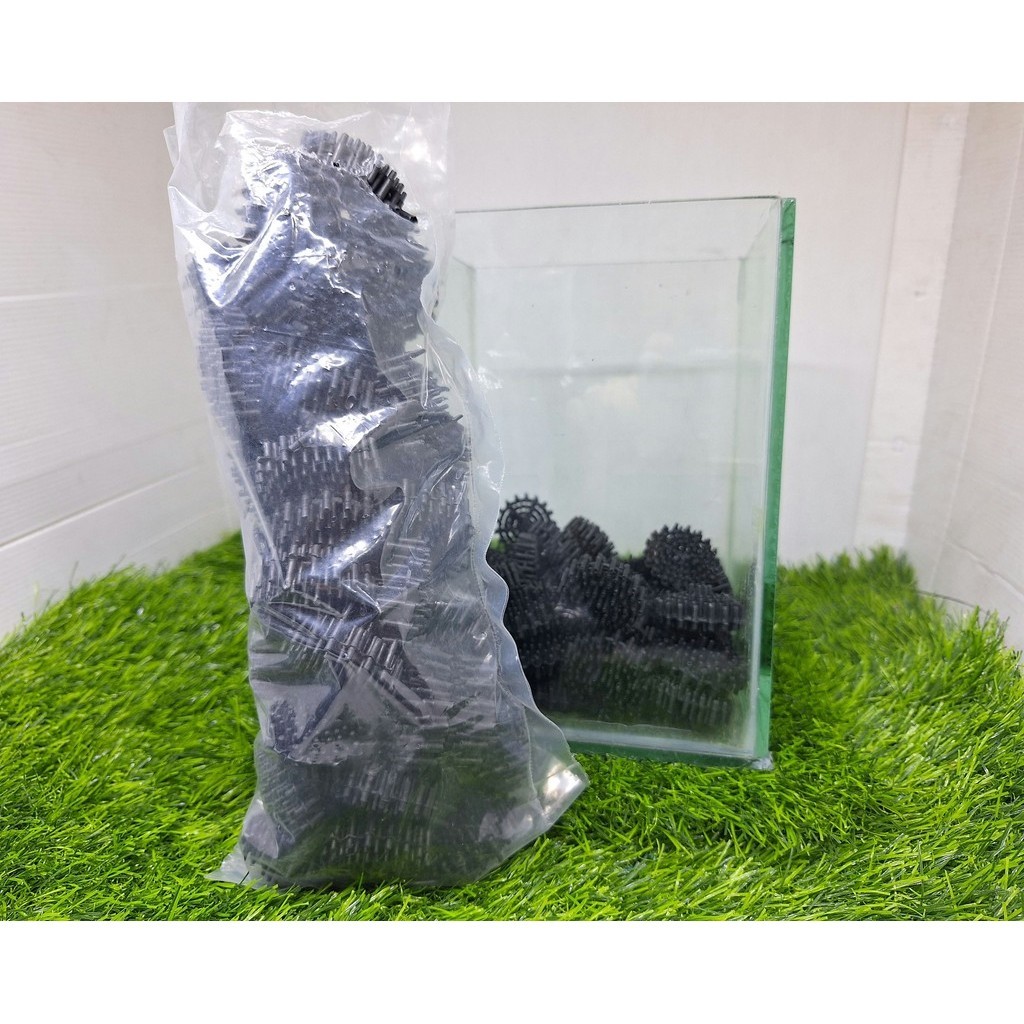EFU Aquarium Bio Balls With Filter Media Bag – 60 Pieces Total – Biological Filtration