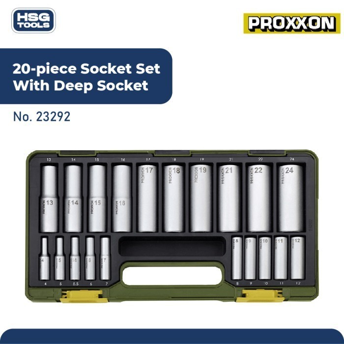 Jual PROXXON 23292 MATA KUNCI SOK PANJANG SPECIALTY SOCKET SET DEEP