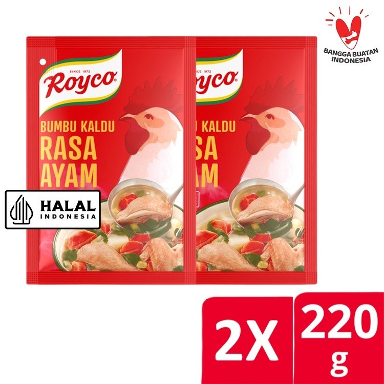 Jual Royco BUMBU KALDU Penyedap Makanan Penyedap Rasa AYAM Beryodium ...