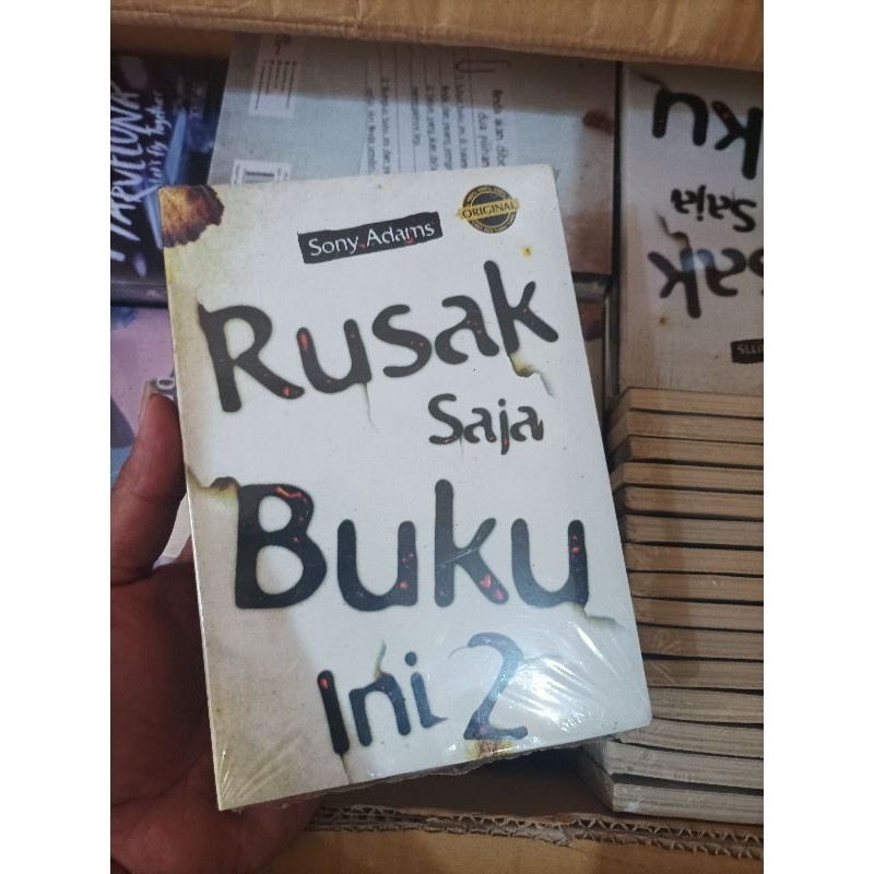 Jual BUKU Rusak Saja BUKU Ini - BOOKPAPER | Shopee Indonesia