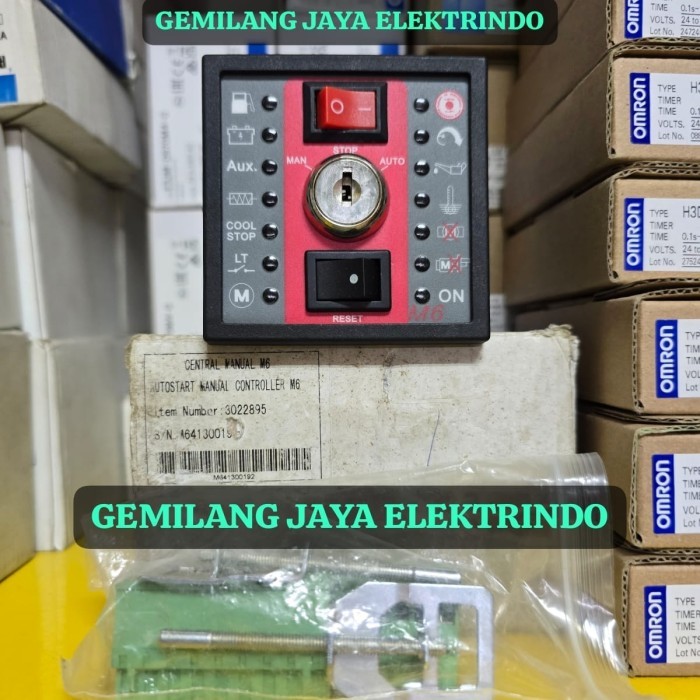 Jual MODULE M6 CENTRAL MANUAL M6 AUTOSTART MANUAL CONTROLLER M6 MODULE