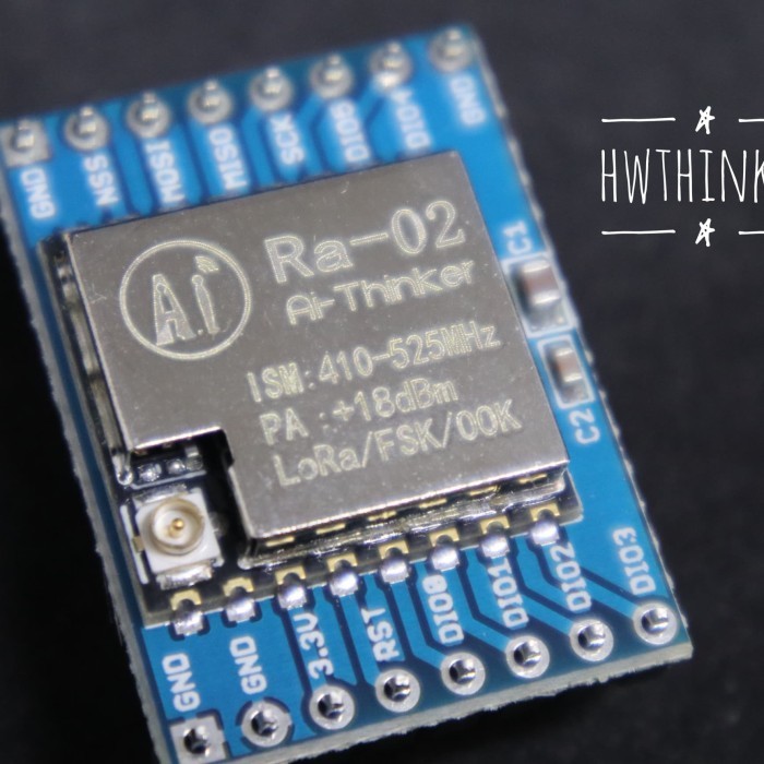 Jual MH27 Modul Lora Ra-02 Ra02 SX1278 Wireless 433MHz SPI Interface ...