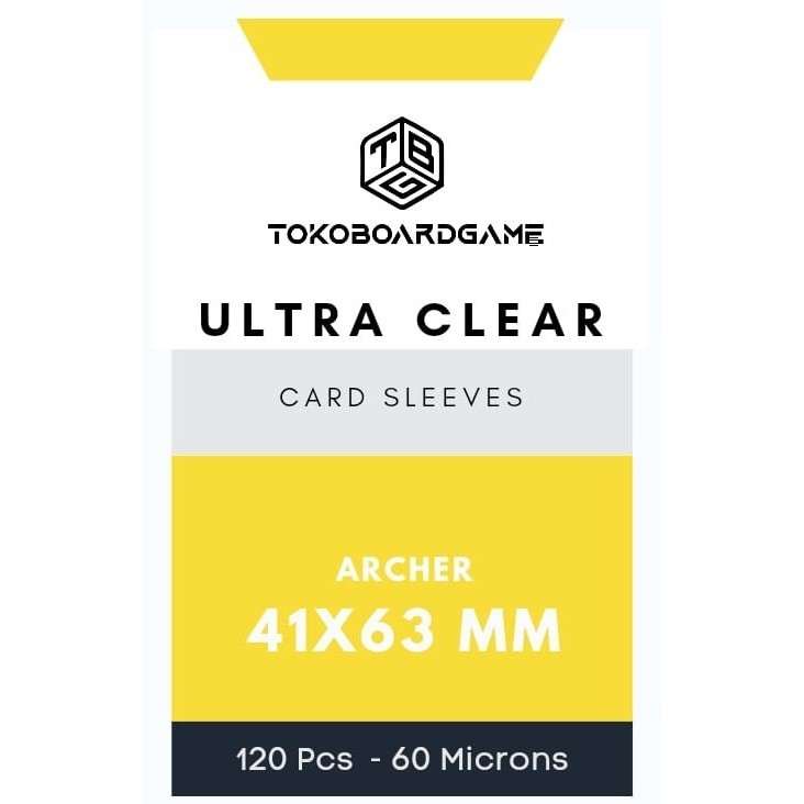 Jual TokoBoardGame Premium Ultra Clear Card Sleeves 41x63 mm - 60 microns |  TBG Premium Card Sleeves - Mini USA | Shopee Indonesia