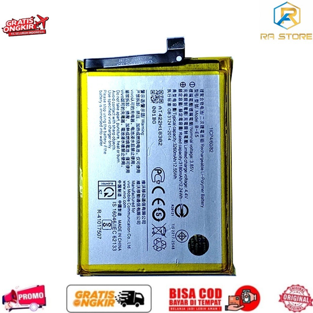 Jual Baterai Vivo B-E5 / Y81 / Y81i / Y83 / Y83S / Y83 PRO / Battery ...