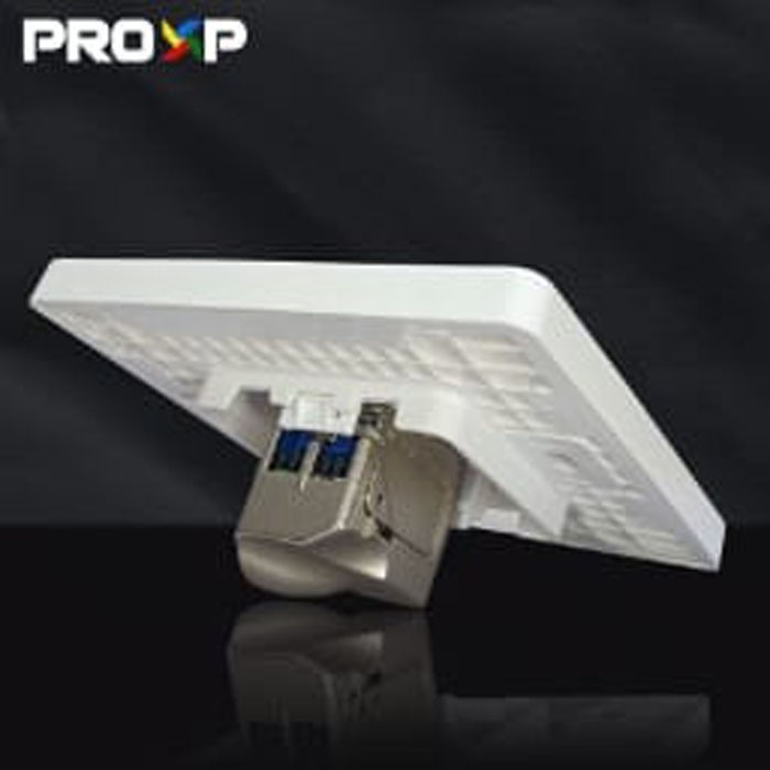 Jual PROXP Face Plate 1 Port Face Panel 1 Hole Spin Series | Shopee ...