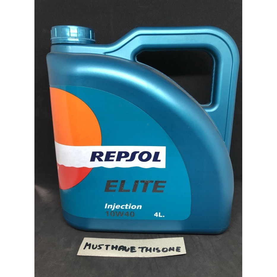 Jual Repsol elite injection 10-40 kemasan 4L | Shopee Indonesia