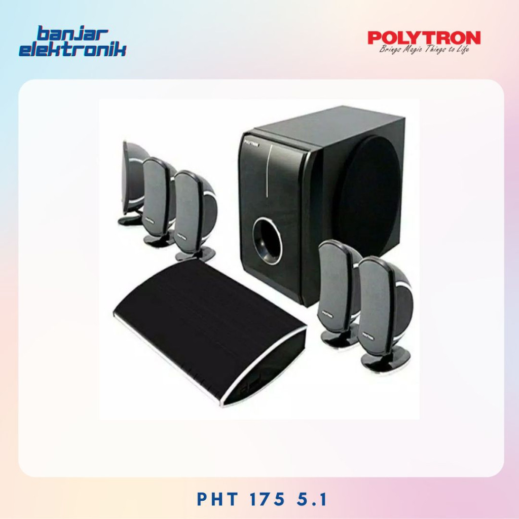 Jual HOME THEATRE POLYTRON PHT 175 5.1 #MURAH | Shopee Indonesia